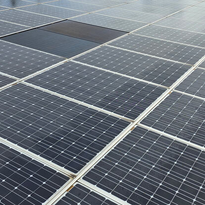 Reinigung von PV-Anlagen