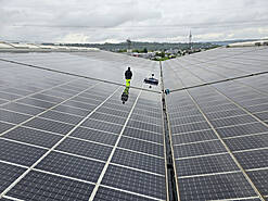 Reinigung von PV-Anlagen